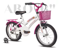 Bicicleta Infantil Verden Breeze Aro 20 Cor Branco/rosa