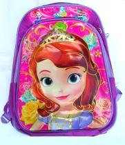 Mochila 38 Cm 3d Princesita Sofía