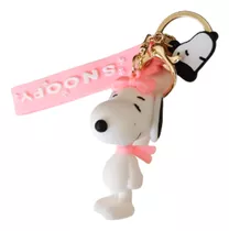 Llavero De Goma Snoopy Belle