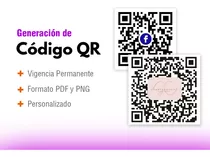 Creación De Código Qr (vigencia: Permanente)