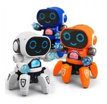 Robô Aranha Dançarino Com Som E Luzes Diversão Garantida!