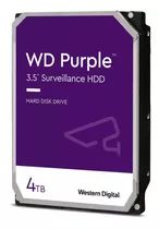 Disco Rígido Hdd Western Digital Purple 4tb 3.5 256mb Dvr V