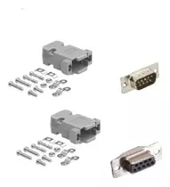 3 Juegos Fichas Db9 Rs-232 Serial Para Soldar A Cable M Y H