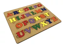 Jogo Educativo Infantil Alfabeto Encaixe Abc Brinquedos 