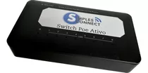 Kit 4 Switch Intelbras Sf-800q+ 7ptas Poe Ativo P/ Camera Ip