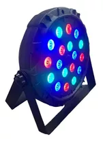 Foco Par Slim 18 Led Luminosidad Rgb Dmx