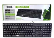 Teclado Para Computador E Notebook Usb C/ Teclas Silenciosas Idioma Português Brasil Cor De Teclado Preto