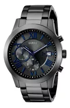 Reloj Guess U0668g2 Original Metal Analogo Caja Original Color De La Correa Gris Oscuro Color Del Bisel Gris Oscuro Color Del Fondo Gris Oscuro