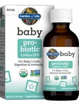 Garden Of Life Probiotico Organico De Bebés X 56 Ml Cólicos