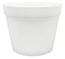 Pote Isopor 480ml Caldo Sopa Açai Embalagem 50 Uns Sem Tampa Cor Branco