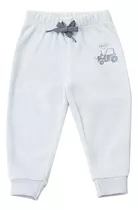 Pantalón De Buzo Bebe Polar Gris Corona