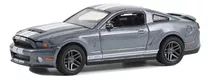 2010 Ford Mustang Shelby Gt500 Gris 1:64 Greenlight