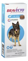 Antipulgas E Carrapatos Bravecto  Cães 20 A 40kg - 1000 Mg