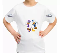 Camiseta Infantil Donald E Margarida