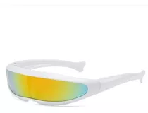 Lentes Gafas Uv400 Futurista Espejada Visor Sol Cyclops Anim