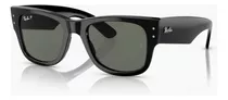 Gafas De Sol Polarizadas Negras Ray Ban Mega Wayfarer Rb0840s 901/58