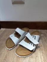 Sandalias Birkenstock Arizona Narrowfit Blanco