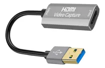 Cam Link Captura Hdmi P/ Usb 4k 1080p Streaming Live Full Hd