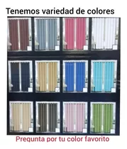 Cortinas Blackout Nuevas Diversos Colores