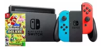 Nintendo Switch 32gb New Super Mario Bros. U Deluxe Bundle