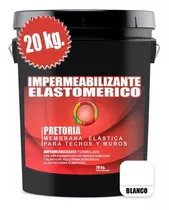 Membrana Liquida Económica Pretoria X 20kgs. Color Blanco