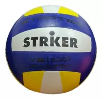 Striker Pelota De Voley Caucho Colores Color Tricolor