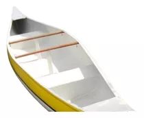 Canoa Canadiense Recortada Con Espejo Olympic Marine 4.9 Mts