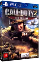 Call Of Duty 2 Big Red One P/ Ps2 Slim Bloqueado Leia Desc.