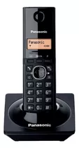 Teléfono Panasonic Kx-tg1711 Inalámbrico - Color Negro