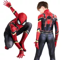 Macacão Aranha De Ferro Vingadores + Barato Promoção