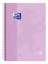 Caderno Espiral Univ. 1 Matéria Oxford Lavanda 80 Folhas