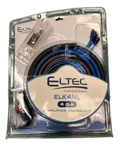 Kit De Cables Instalación Eltec De 4 Gauge Fusible 100amp