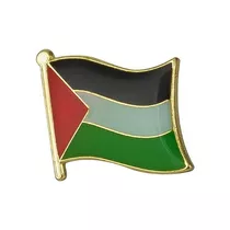 Pin Broche Prendedor Metálico Bandera Palestina 