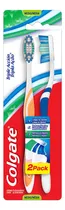 Escova Dental Média Colgate Tripla Ação 2 Unidades