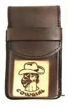 Capa Protetora De Cintura Para Smartphone De Couro Celular