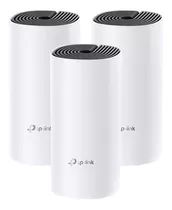 Roteador Tp-link Sistema Wi-fi Mesh Ac1200 Deco M4 (3-pack) Cor Branco/preto 100v/240v