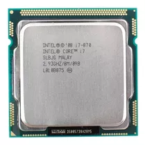 Procesador Gamer Intel Core I7-870 Bv80605001905ai De 4 Núcleos Y  3.6ghz De Frecuencia