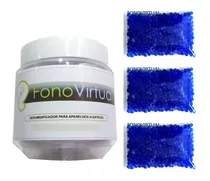 Kit Pote + Silica Gel Azul Aparelho Auditivo 03 Refil 4-8mm