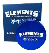 Moledor Elements Aluminio 60mm 4 Partes En Cajita