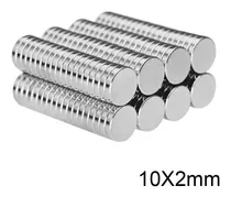 Imanes Neodimio 50 Unidades De 10 X 2mm