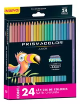 Set 24 Lapices De Color Prismacolor Jr. Colores Pastel