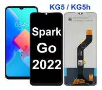 Pantalla Tecno Spark Go 2022 Kg5  Lcd + Mica Tactil 3/4