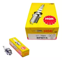 Kit 10 Velas Resistivas Bpm7a Ngk Motosserra/roçadeira