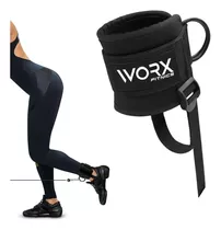 Tobillera Para Polea Con Correa Para Pie Worx Gym Gimnasio