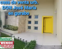 Casa De Venta En Don José María En Gurabo, Santiago, Rep Dom