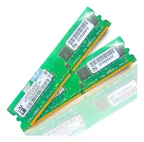 Memória Ram Viking Kit 2x Ddr2 2gb 667mhz Verde Desktop