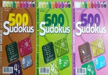 Sudoku Pack De 3 Libros Diferentes