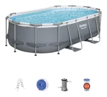 Piscina Estructural Bestway 7250 Lts + Bomba + Filtro