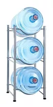 Estante Organizador Rack  3 Botellones Bidones Agua 20 Lts