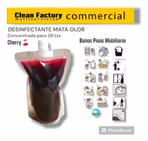 Desinfectante Premix Concentrado Para Obtener 20lts Cherry 